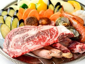 和牛と海鮮を贅沢に味わう手ぶらBBQ