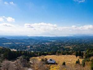 はるかに桜島を見渡す絶景の湯宿です。
