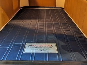 コンフォートタイプのカプセルには西川製マットレスをご準備しております!
