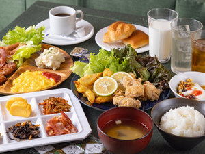 朝食ビュッフェ(一例)