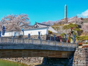 【当館から車で15分】甲府城址 武田氏滅亡後に築かれた城の跡地で、天守台からの眺めも素晴らしい