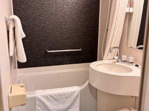 コンパクトなバスルーム