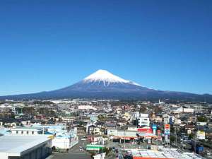 【ホテルから望む富士山】