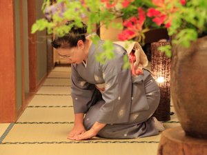 歴史と伝統に磨き上げられた若松の「おもてなし」