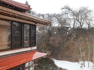 藤三旅館 冬景色