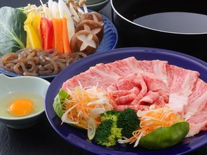 常陸牛のすき焼きプラン