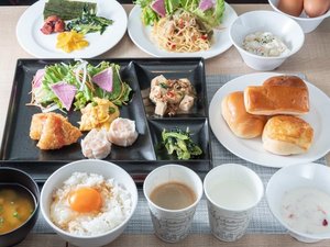 おかずは日替わり!和食派の方にも洋食派の方にもご満足いただける、豊富なラインナップです♪