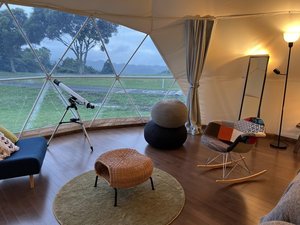 【千葉県館山・南房総エリアの高級グランピング】コスモクラシックグランピングベースのグランピング