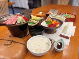 夕食
