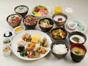 朝食ビュッフェ ※写真はイメージです