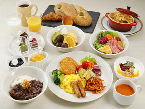 朝食ビュッフェ ※写真はイメージです