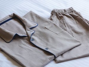 全室にセパレートパジャマをご用意しております。