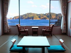 【海側・オーシャンビュー】和室(バス・トイレ付き)