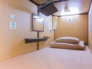 【カプセル】全カプセル純国産高級寝具で快適なお休みをお届け♪