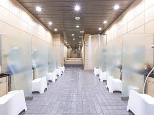 【大浴場】充実なシャワーブース