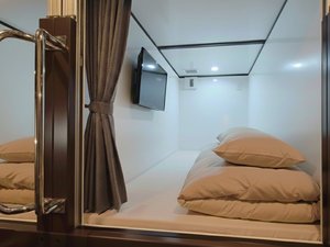 【カプセル】天井の高さが140cmでTVがついてリニューアル!開放感のあるカプセルをお楽しみください!