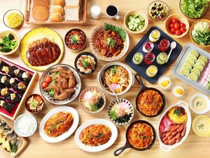 朝食集合