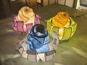 ランプ製作体験 お客様の作品事例