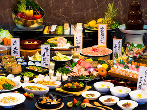 『夕食ビュッフェ』イメージです。