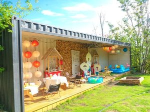 COMOREBIの夏祭り。季節ごとにイベントを開催しています。