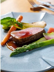 料理長が腕を振るう「嬉し、里山料理」イメージ