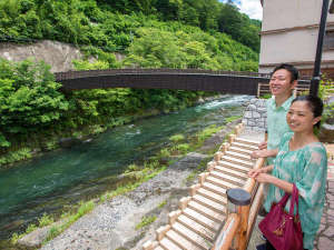 【長野県の露天風呂付き客室のある宿】山みず季URARAつたや