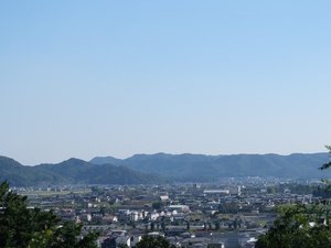 辻川山公園展望台からの町並み