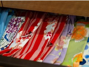 【浴衣】様々な浴衣のご用意もございます