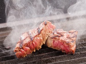 蓼科牛ヒレ肉の網焼き