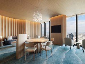 「湯上りルーム(OFURO)」スペシャリティ(38階)と各階スイートにご宿泊のお客様がご利用いただけます。