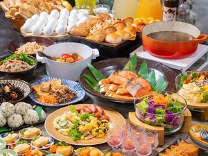 【ビュッフェ一覧例】約30種類の和洋食ビュッフェ