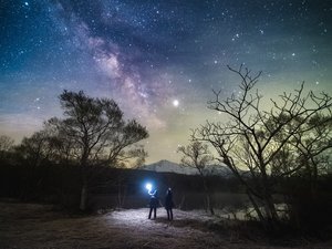仁賀保高原から望む星空です!