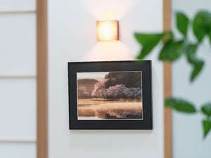 新装開店!レストランには個室ごとに異なるにかほの絶景写真を飾っております。