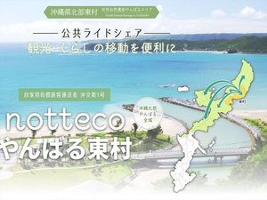 公共ライドシェア利用も可能(050-5835-2083にお電話で利用可能)