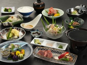 【和楽コース】一例 黒毛和牛が楽しめるコース
