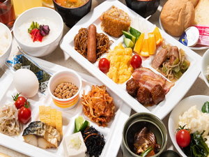 朝食盛り付けイメージ