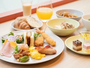 【朝食ビュッフェ】こだわりの料理をぜひお召し上がりください!