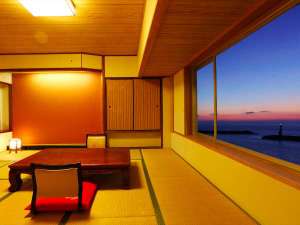【絶景ロイヤルルーム】※禁煙 客室から美しい日本海の景色が一望できます!