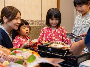 【浜焼き】食材が焼けるのが楽しみ♪