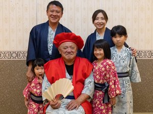 【慶事プラン】お祝いに合わせた色のちゃんちゃんこを無料貸し出し♪