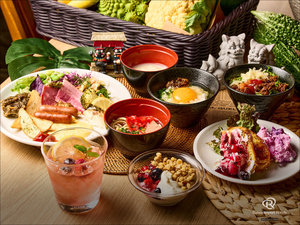 朝食ビュッフェ