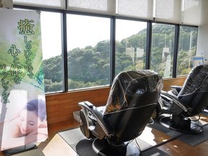 *展望喫茶マッサージチェア