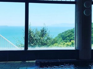 *大浴場からの景色