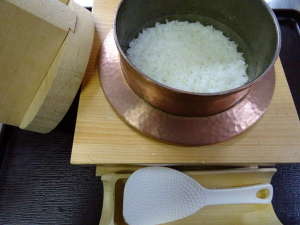 銅釜ご飯