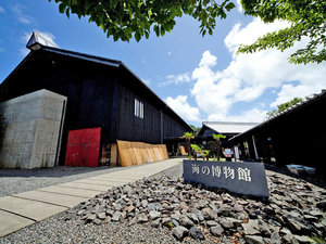 海の博物館 内藤廣氏の建築で知られ、素敵な空間が広がります。(宿から車で5分)