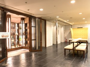 朝食会場