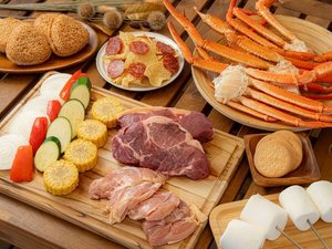 【お手軽に初心者でも安心☆2食付】ーシンプルBBQでグランピング♪2024.11〜