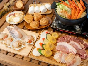 【ワンランク上のBBQを楽しもう!☆2食付き】−デラックスBBQでグランピング♪2024.11〜