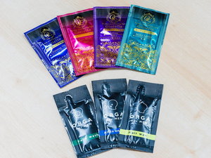 フロントにて男性向け、女性向けのスキンケアをご用意しています