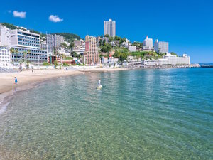 【熱海サンビーチ】海水浴場の開設期間は2026年7月11日(土)から8月30日(日)ホテルから車で約15分